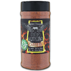 Croix Valley Carolina BBQ Dry Rub -strooibus 340g