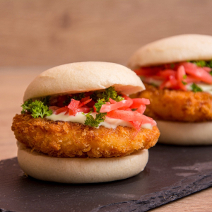Mini shrimp burger | Louisiana