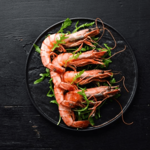 Whole Black Tiger shrimps XXL