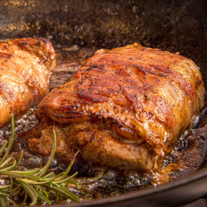 Pork loin steak Livar | mustard and bacon