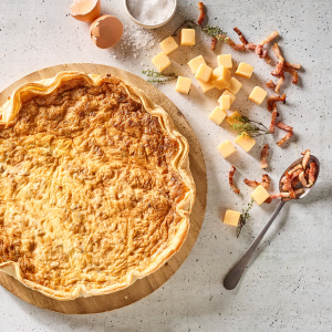 Quiche | Cheese bacon