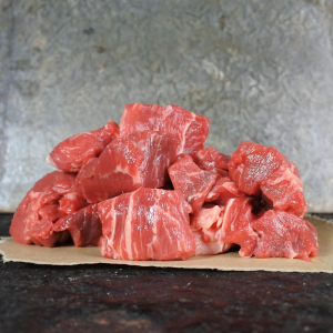 Beef rib steak cubes Black Angus Uruguay
